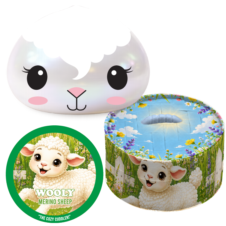 Fun Doh Farm Barnyard Squishy Dumpling Toy