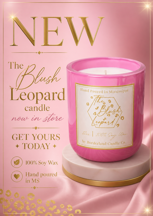 The Blush Leopard Signature Candle