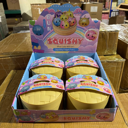 JUMBO Glitter Orby Unicorn Dumpling Squishy