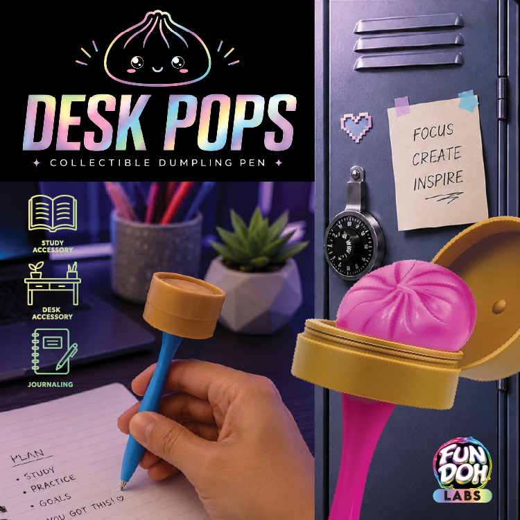 Squishy Dumpling Pen Desk Pop Variety -