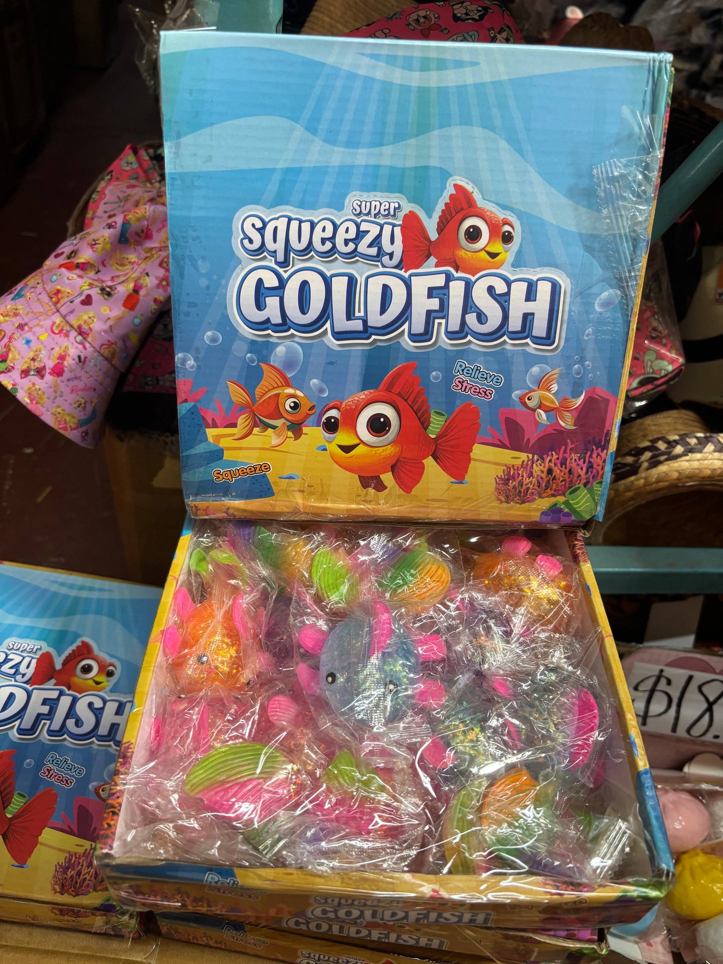 Stretch Duck toy glitter: Duck