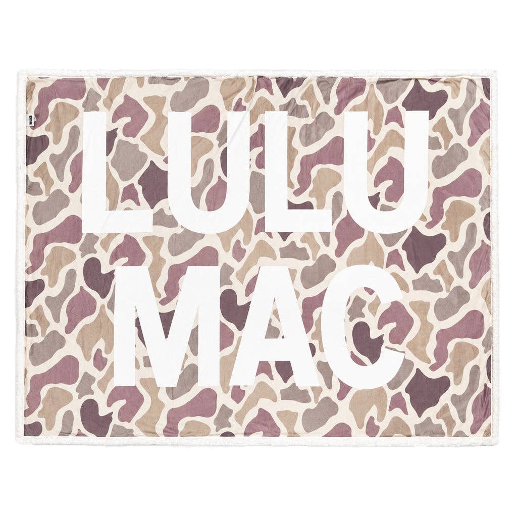 LM-LULU MAC BLANKET LIGHT CAMO