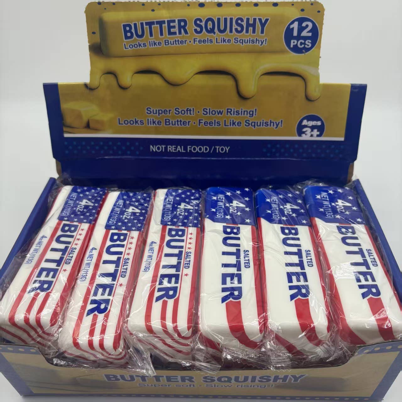 American Butter Stick Squishy