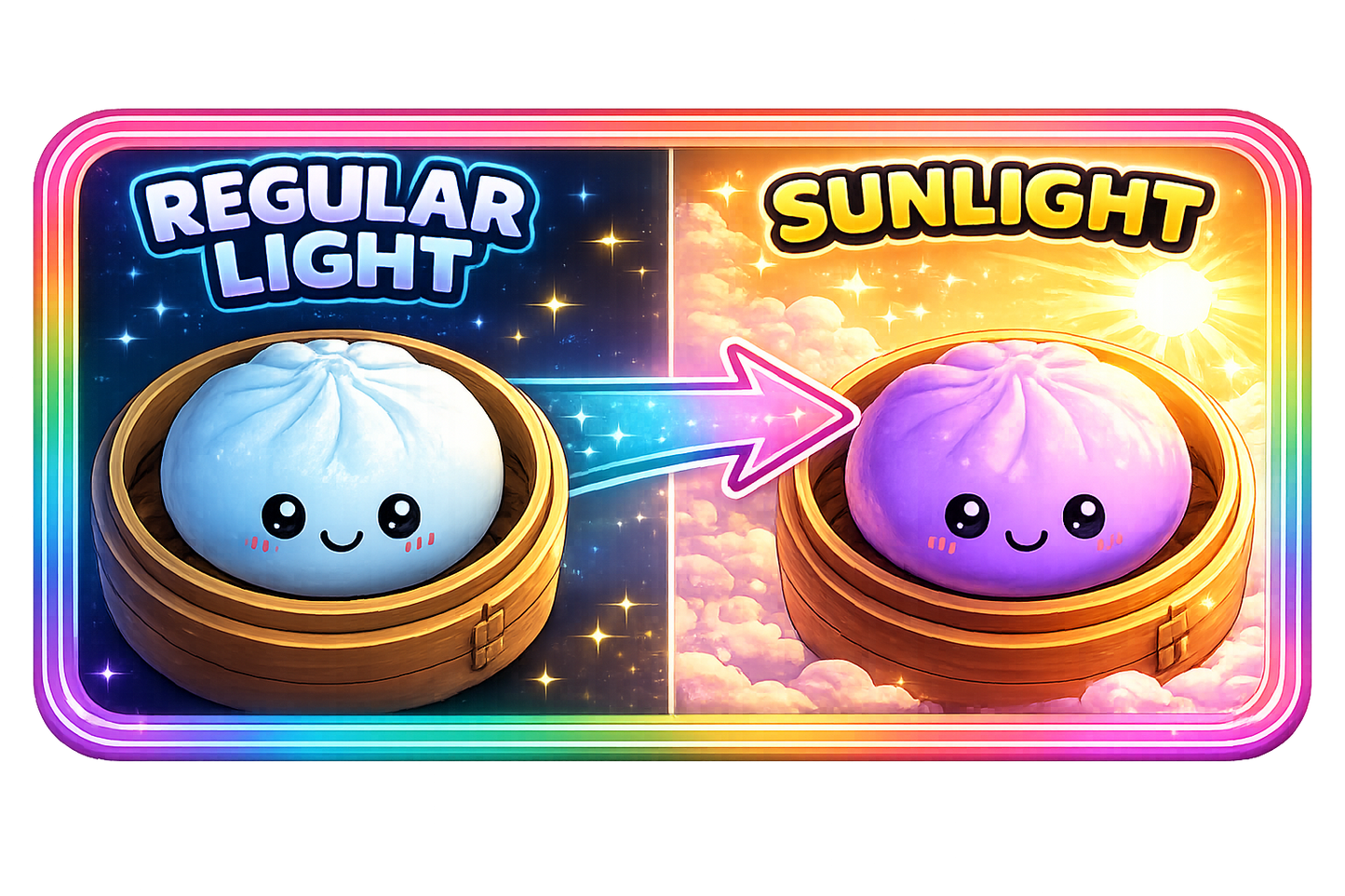 Color Changing Dumpling Squishy Toy