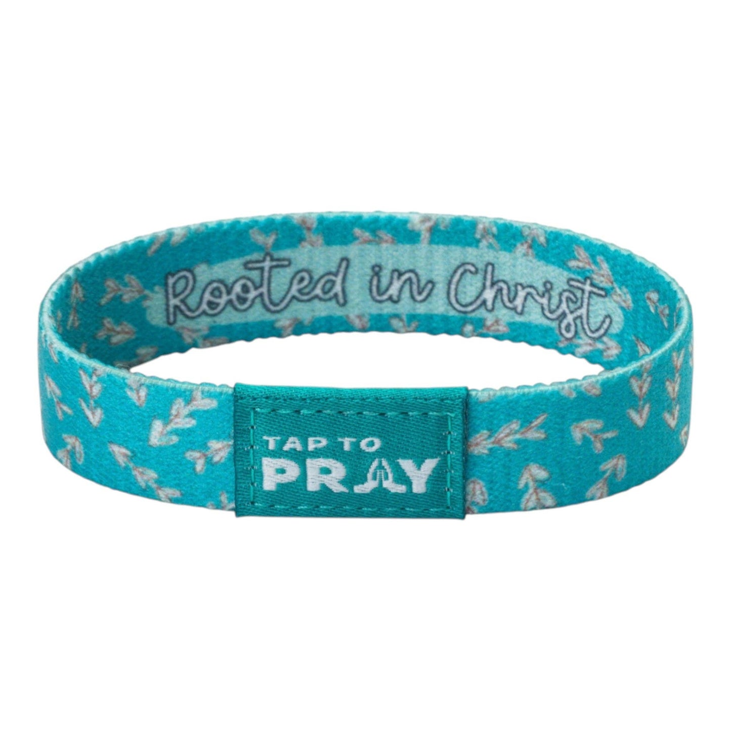 Tap To Pray® Kingfolk Series Wristband – Rooted In Christ: Medium