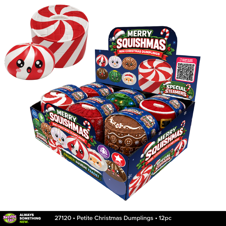 Fun Doh Petite (Mini) Squishy Christmas Dumplings Toy: Wholesale Price