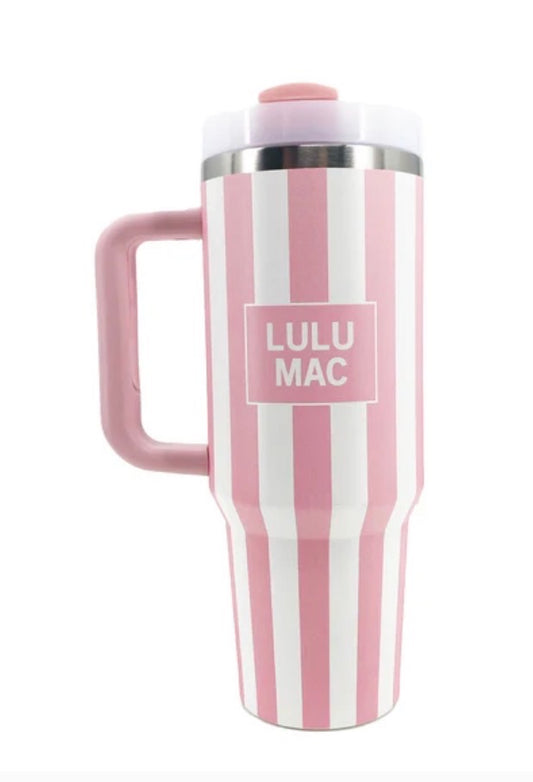 LM STRIPE Light Pink Tumbler