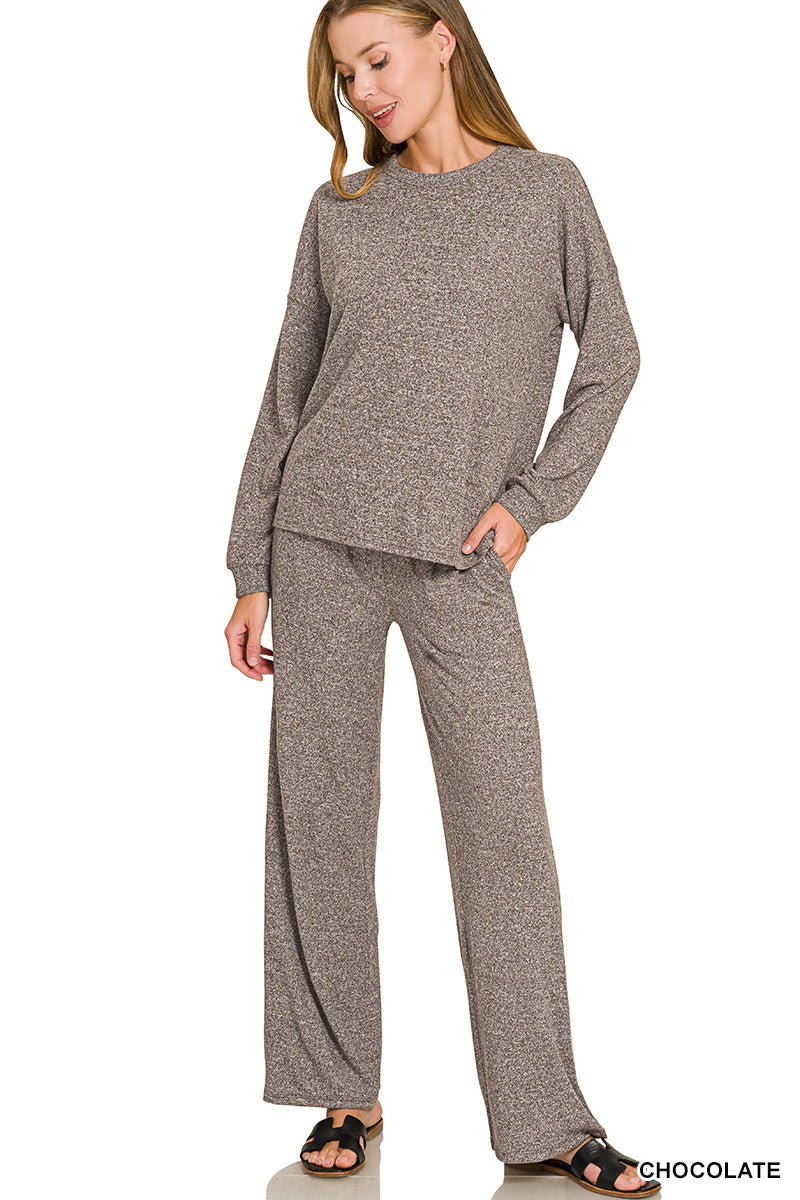 Soft LS set brown