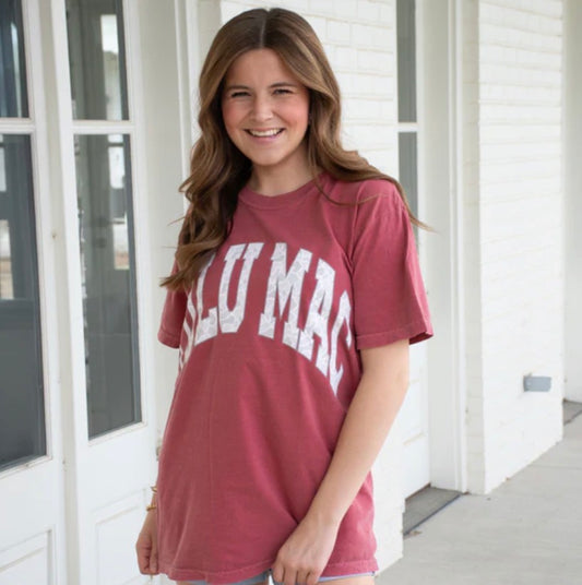 LM-Camo Crimson Tee