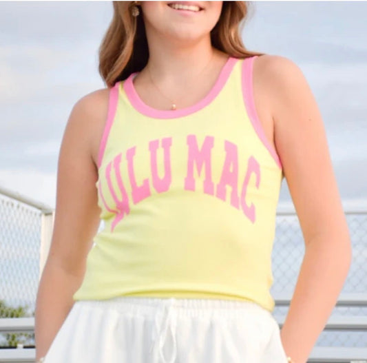 LM-Neon Yellow/Bubblegum Tank