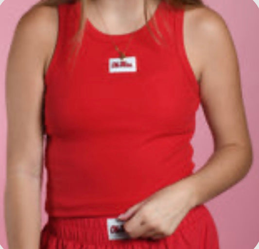 LM-Red Ole Miss Tank