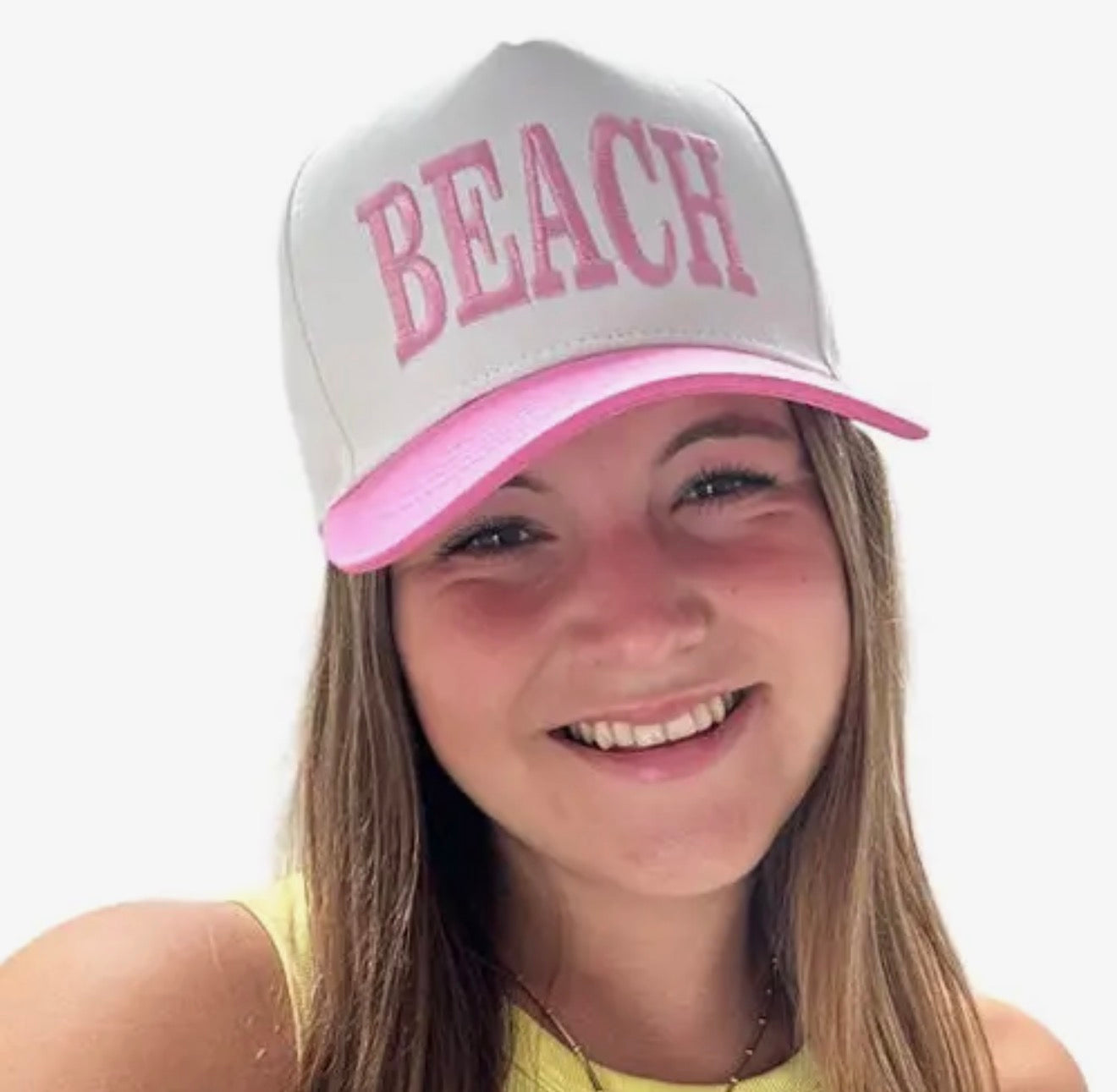 LM-Beach Hat Pink