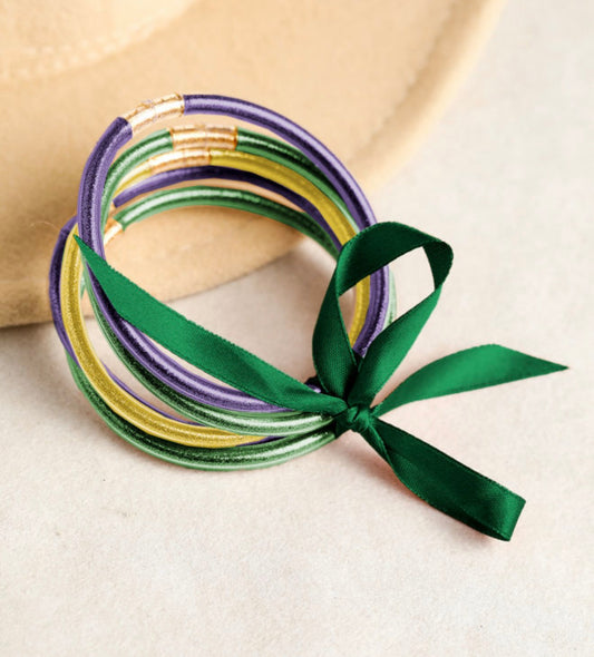 Mardi Gras Bracelet Set