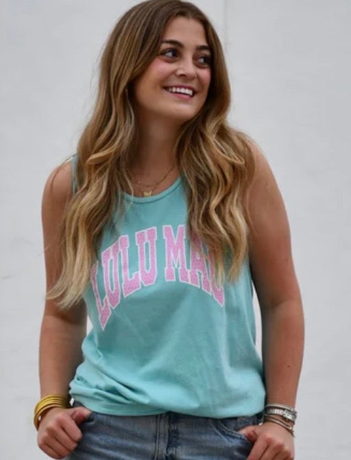 LM-Mint Polkadot Tank