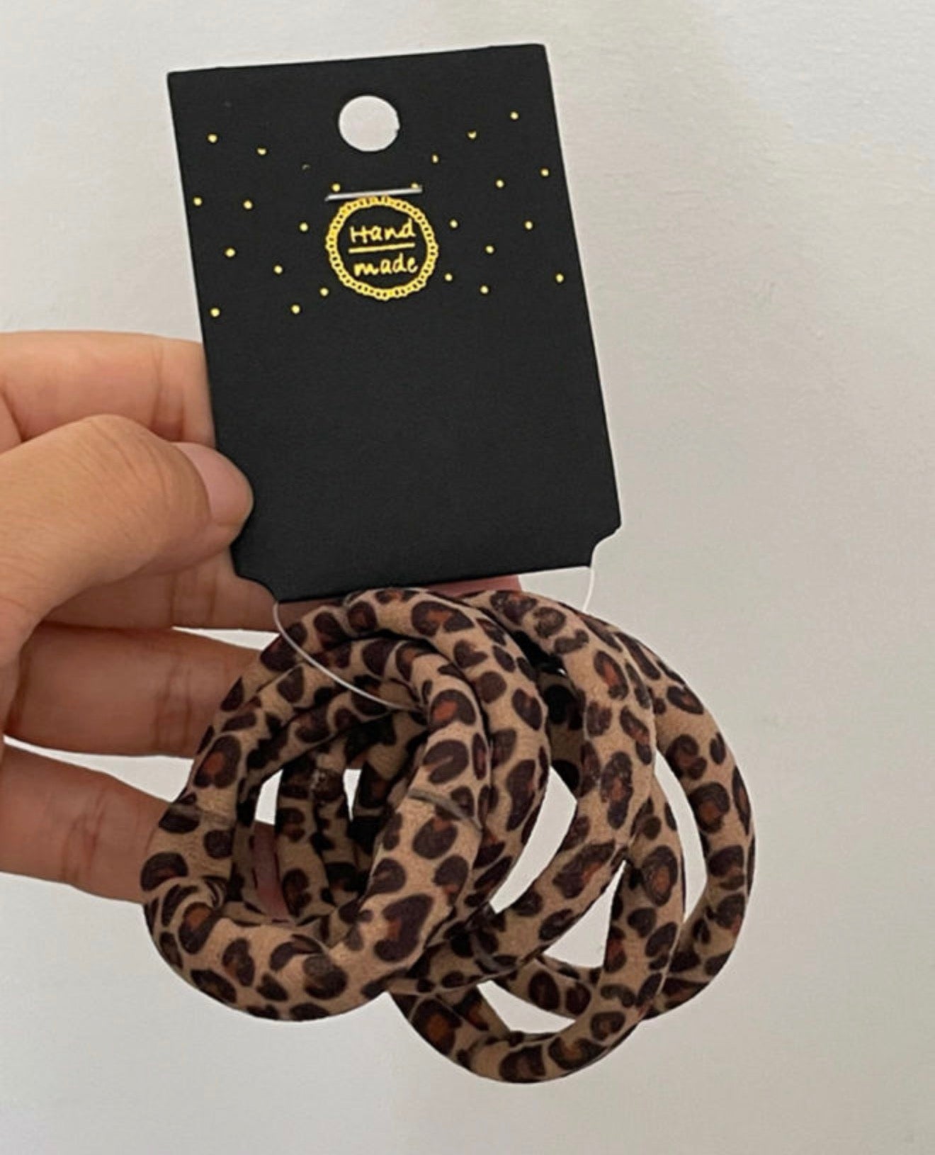 Leopard Elastic Hair Tie