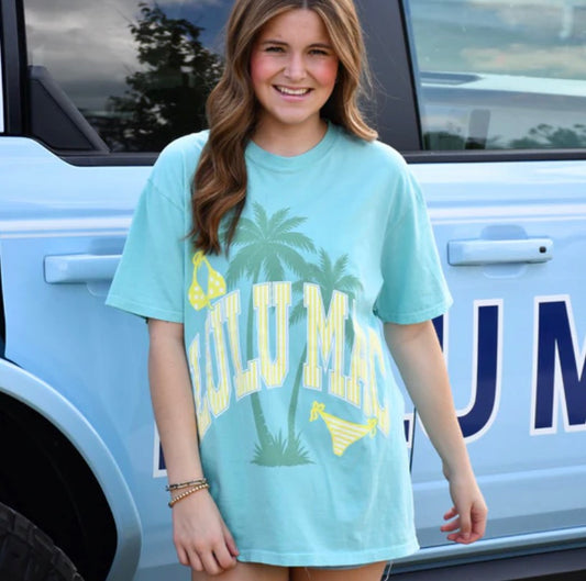 LM-Mint Palm Summer Tee