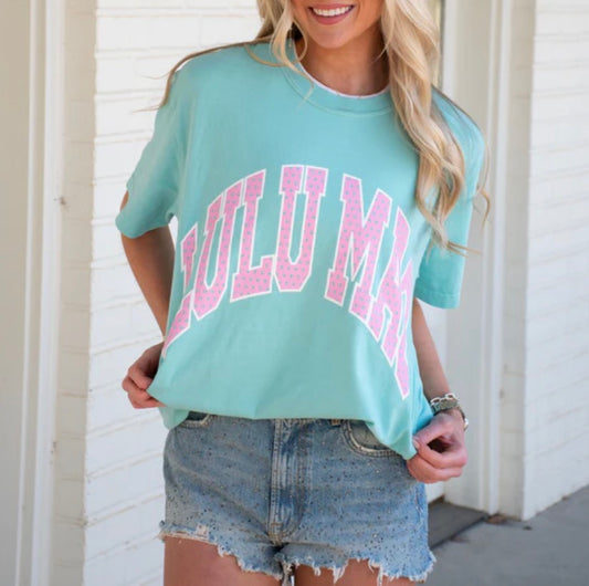 LM Mint Polkadot Tee
