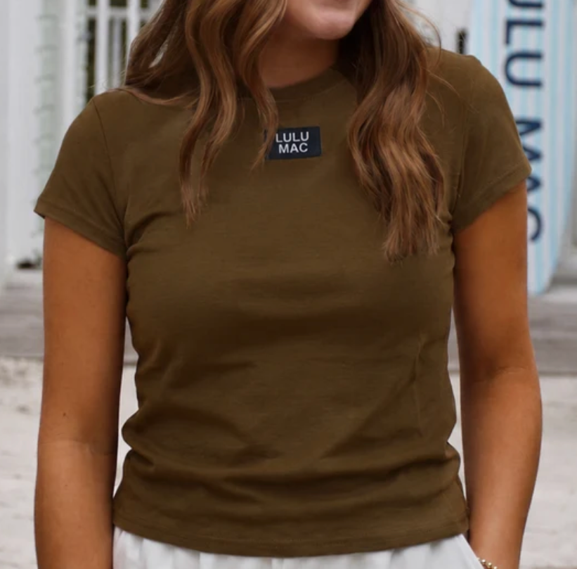 LM-Babydoll Top-DK Olive