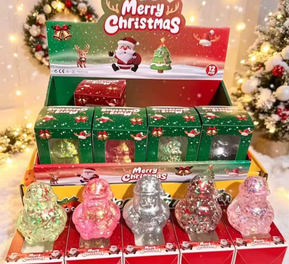 Christmas Squishy Tree or Santa