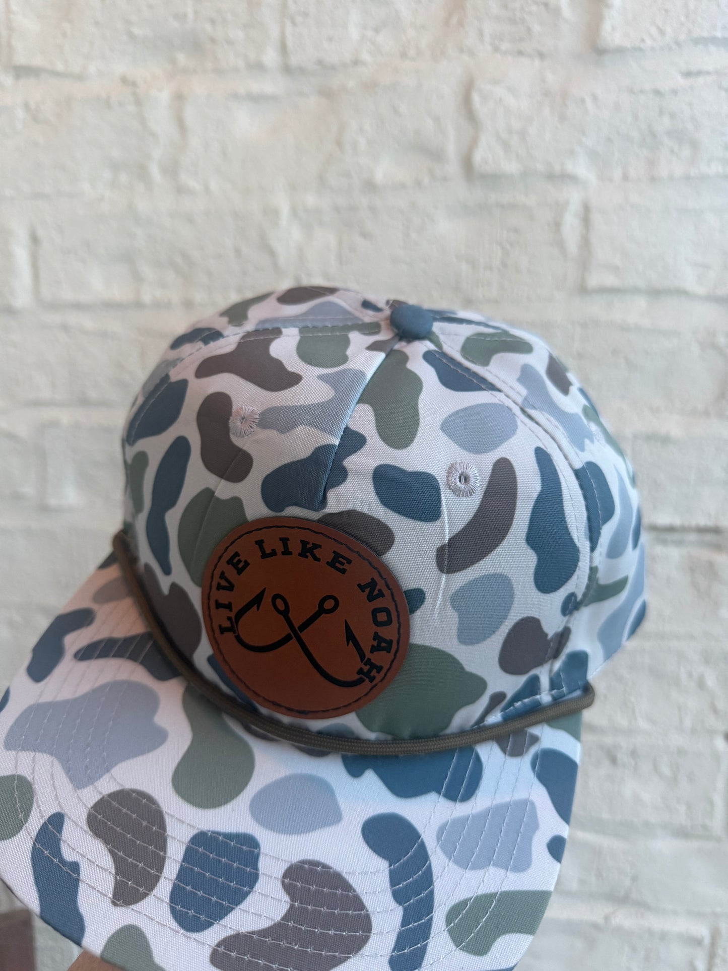 Live Like Noah Circle & Camo Hat