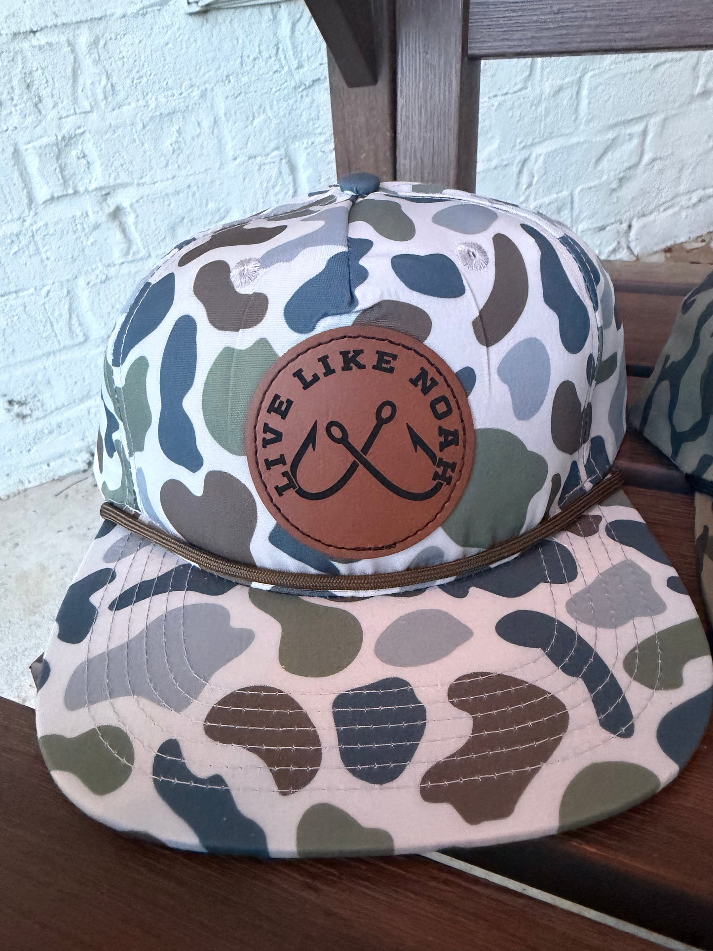 Live Like Noah Circle & Camo Hat