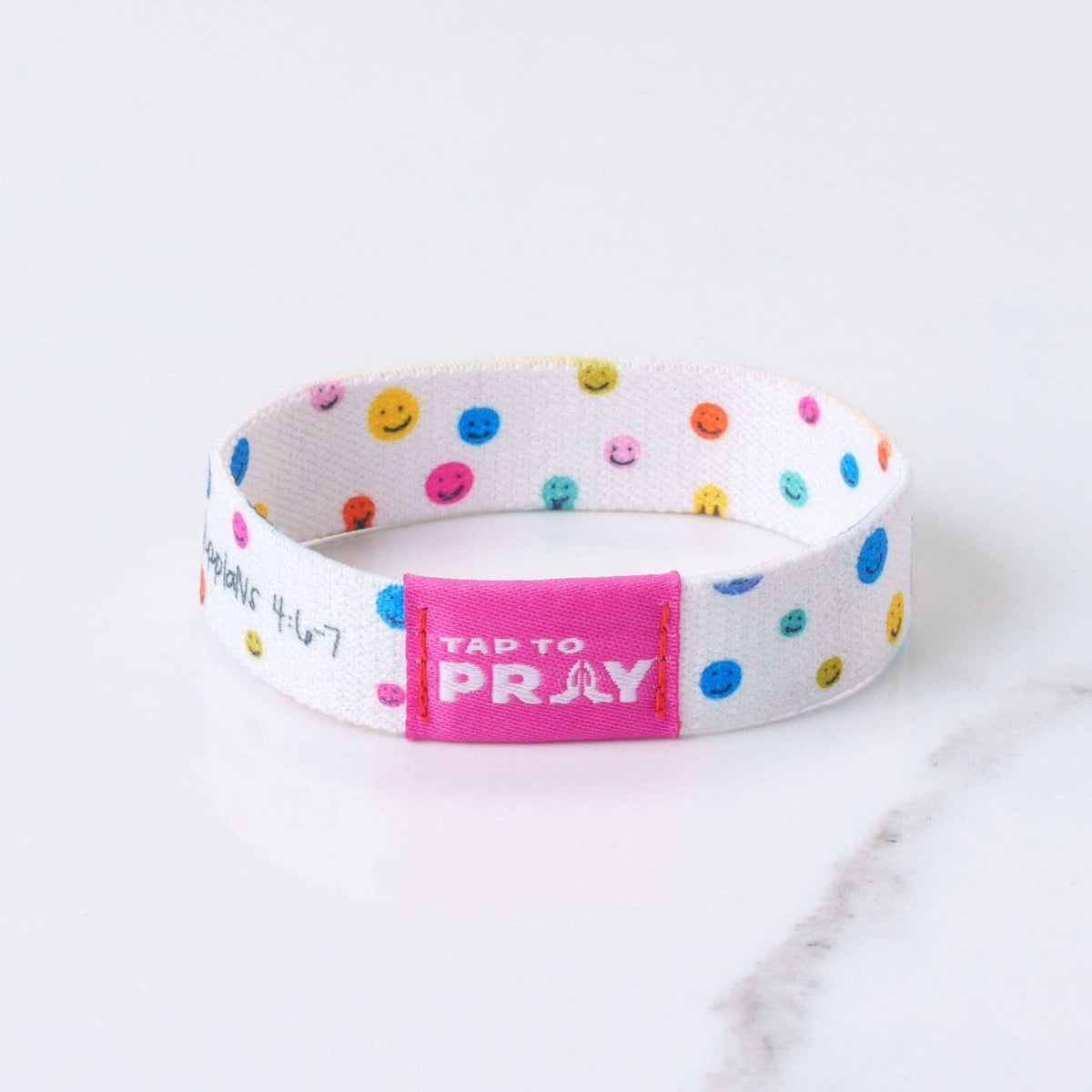 Tap To Pray® Kingfolk Series Wristband – Anxious For Nothing: Medium