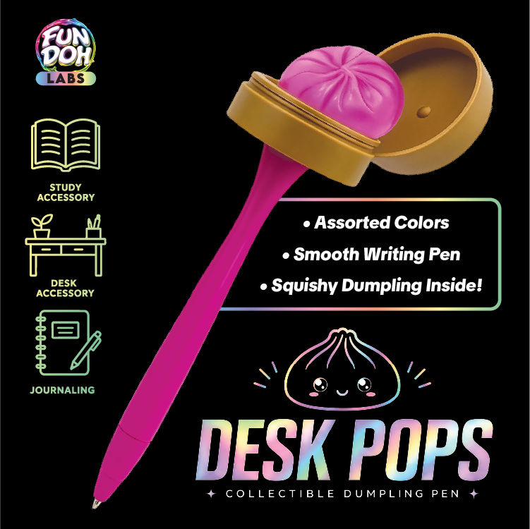 Squishy Dumpling Pen Desk Pop Variety -