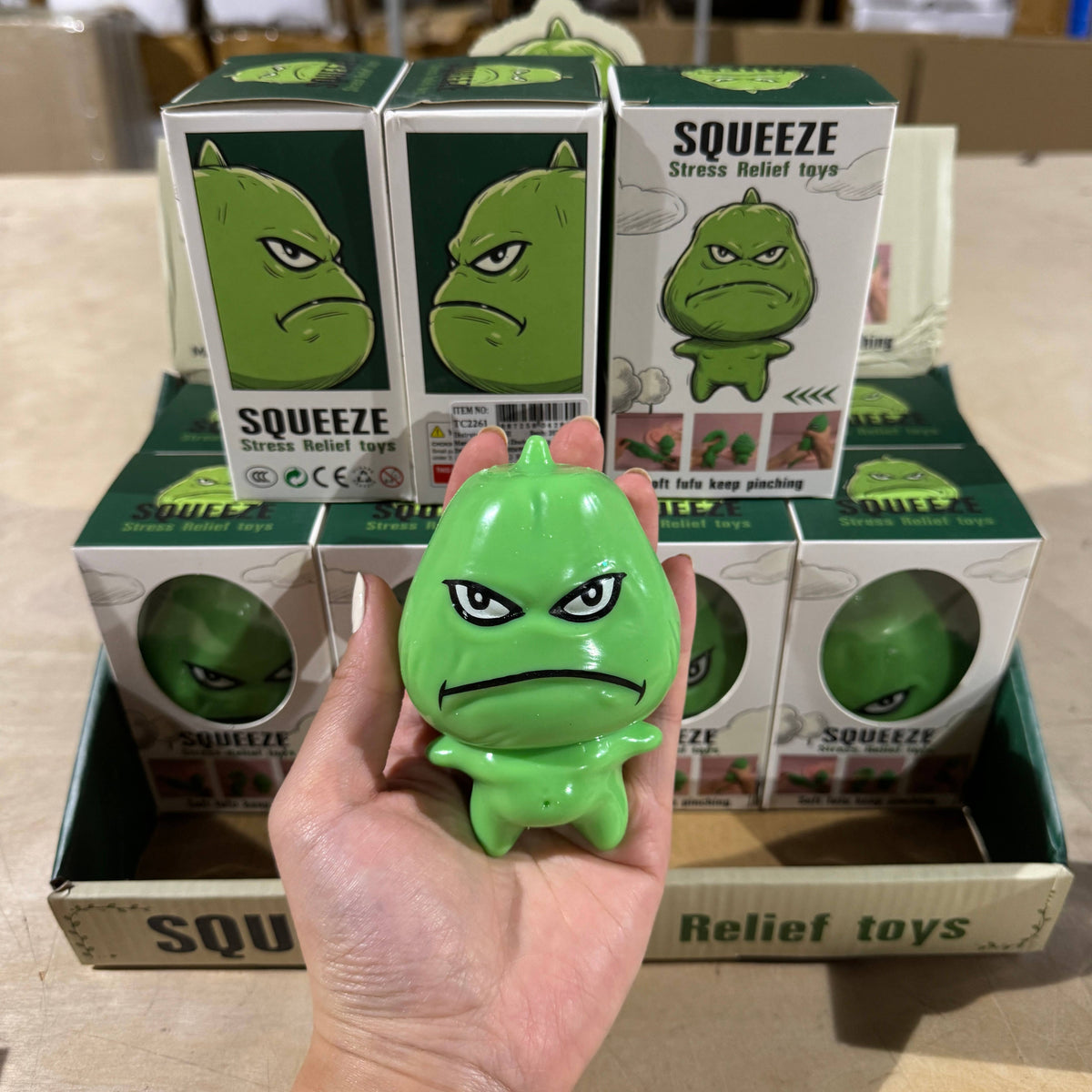 Crackling Crunchy Christmas Grinch Squishy