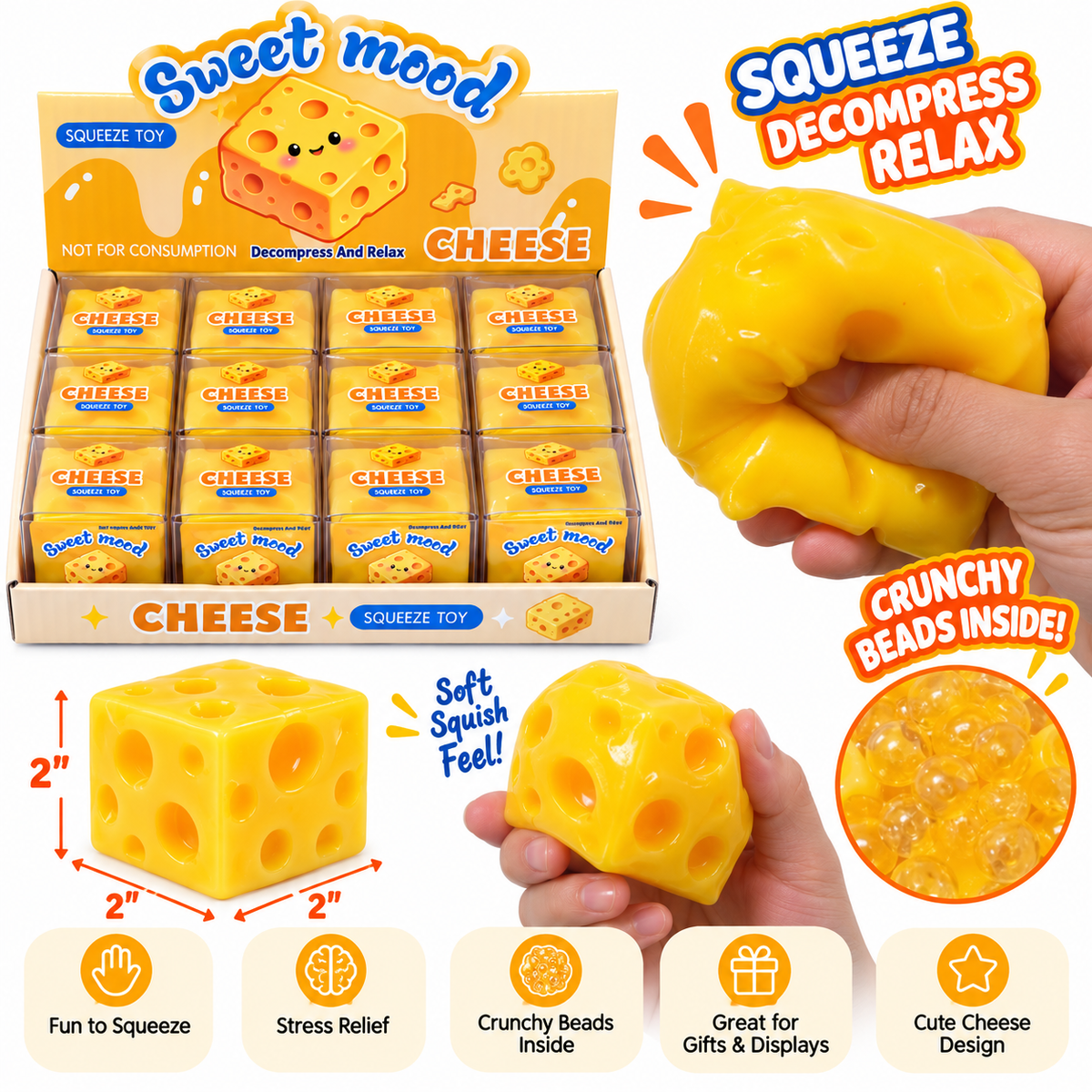 Crunchy Cheese Squishy