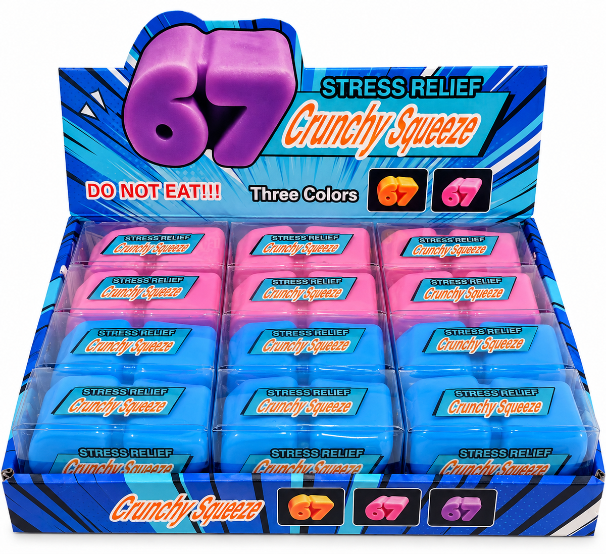67 Crunchy Squeeze – Stress Relief Toy