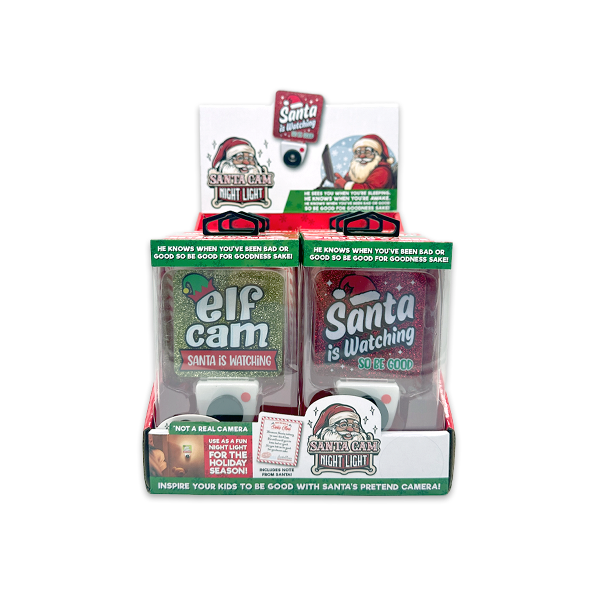 Christmas Santa Cam Night Light