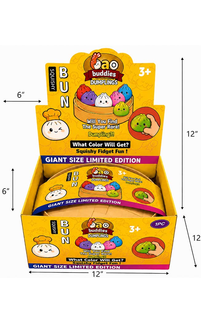 Preorder Bao Buddies Giant Dumpling