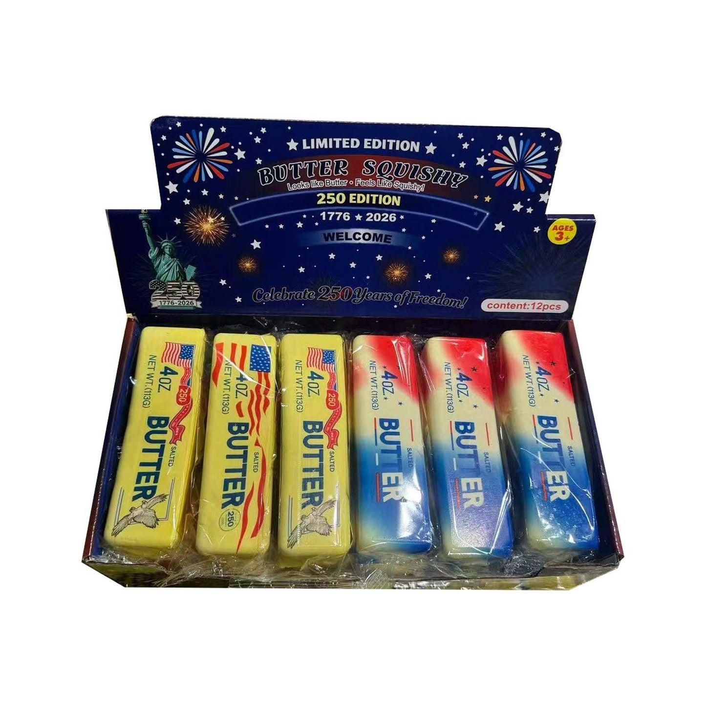 Ultra Squishy Butter – USA 250 Edition 🇺🇸 (Limited Edition)