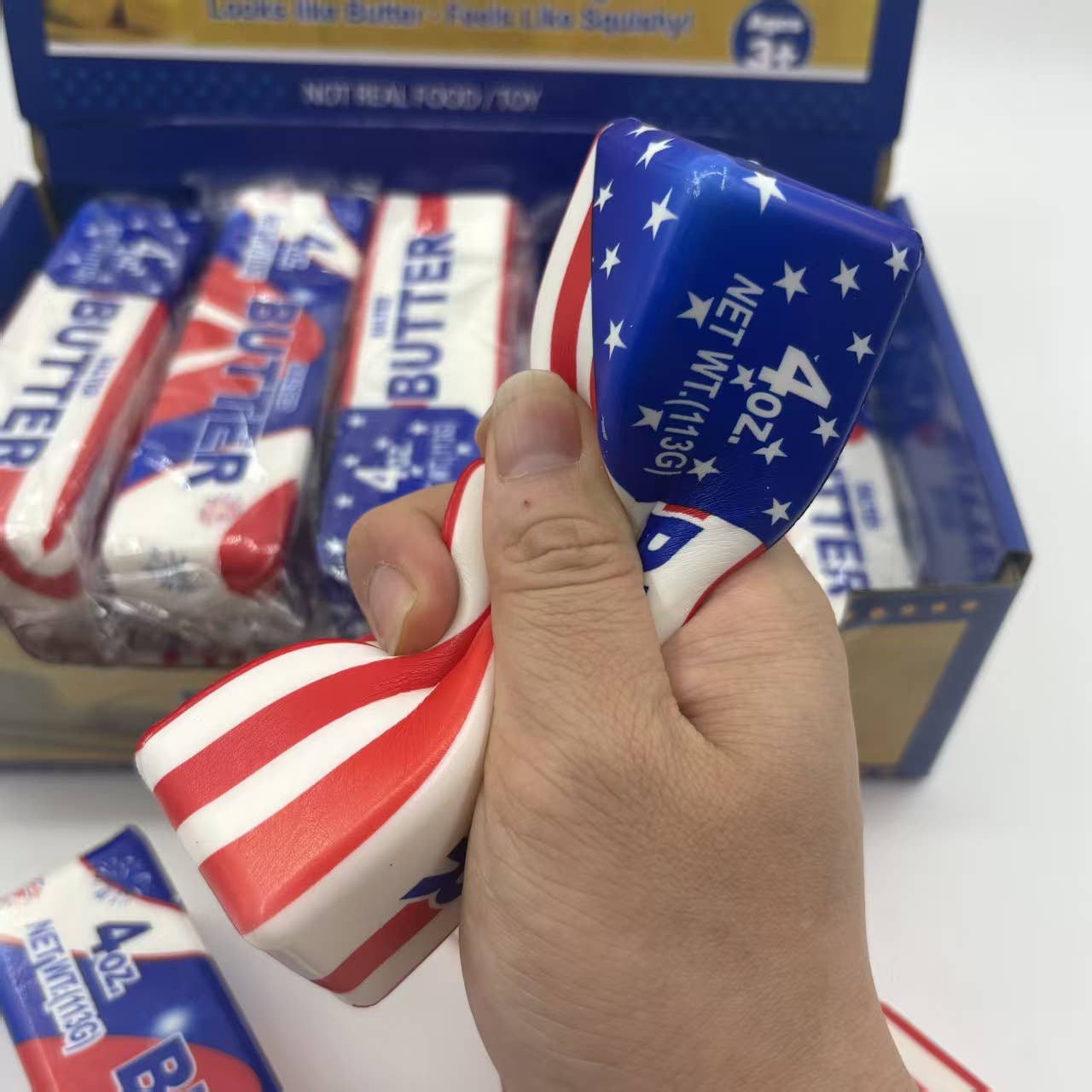 American Butter Stick Squishy