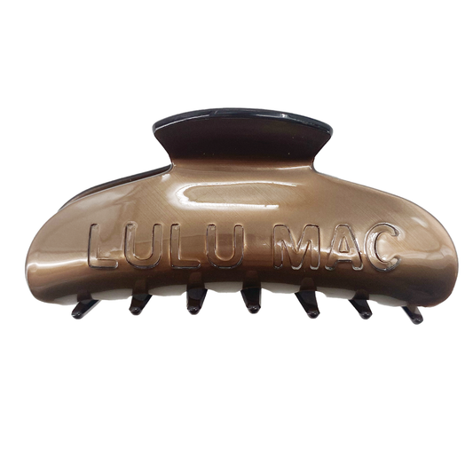 LULU MAC HAIR CLIPS -Brown