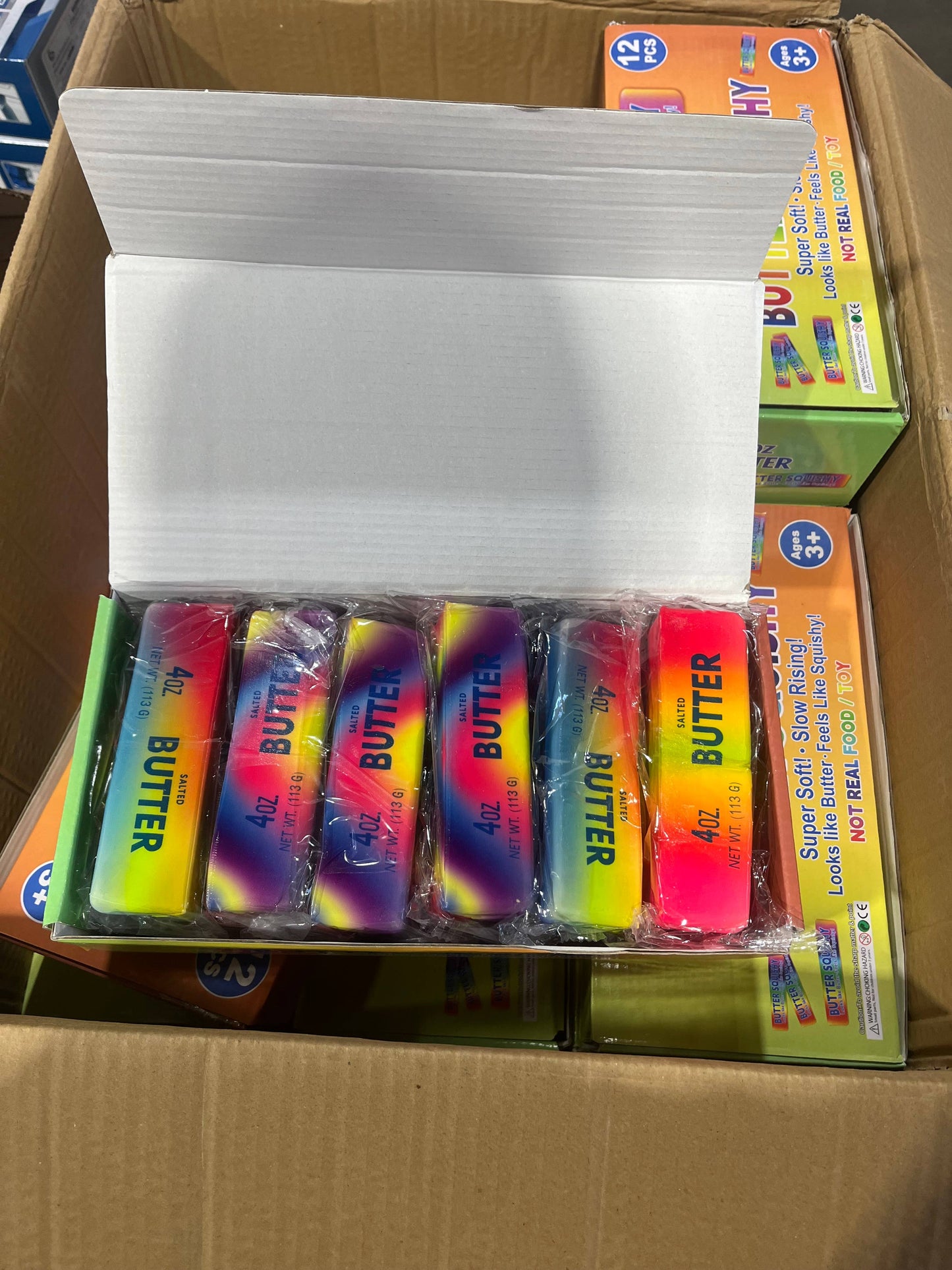 4oz Squishy RAINBOW Butter