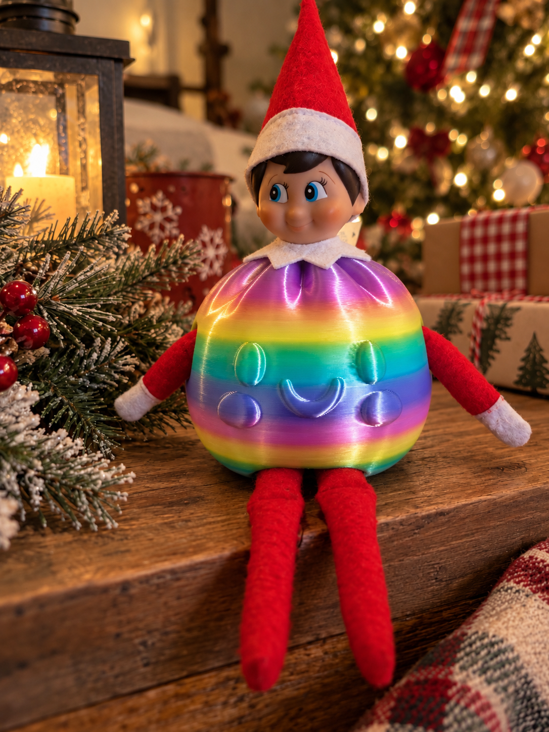 Elf Dumpling Outfit   Viral Trendy Rainbow