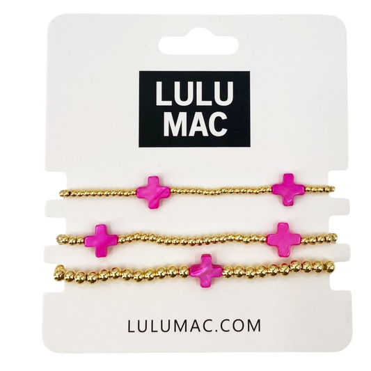 LM- HOT PINK Bracelets