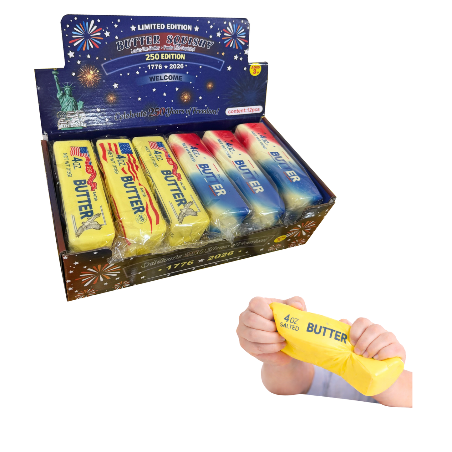 Ultra Squishy Butter – USA 250 Edition 🇺🇸 (Limited Edition)