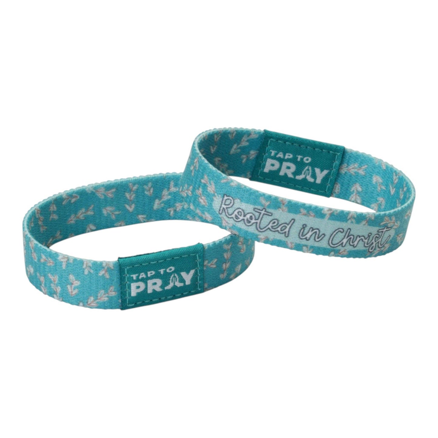 Tap To Pray® Kingfolk Series Wristband – Rooted In Christ: Medium