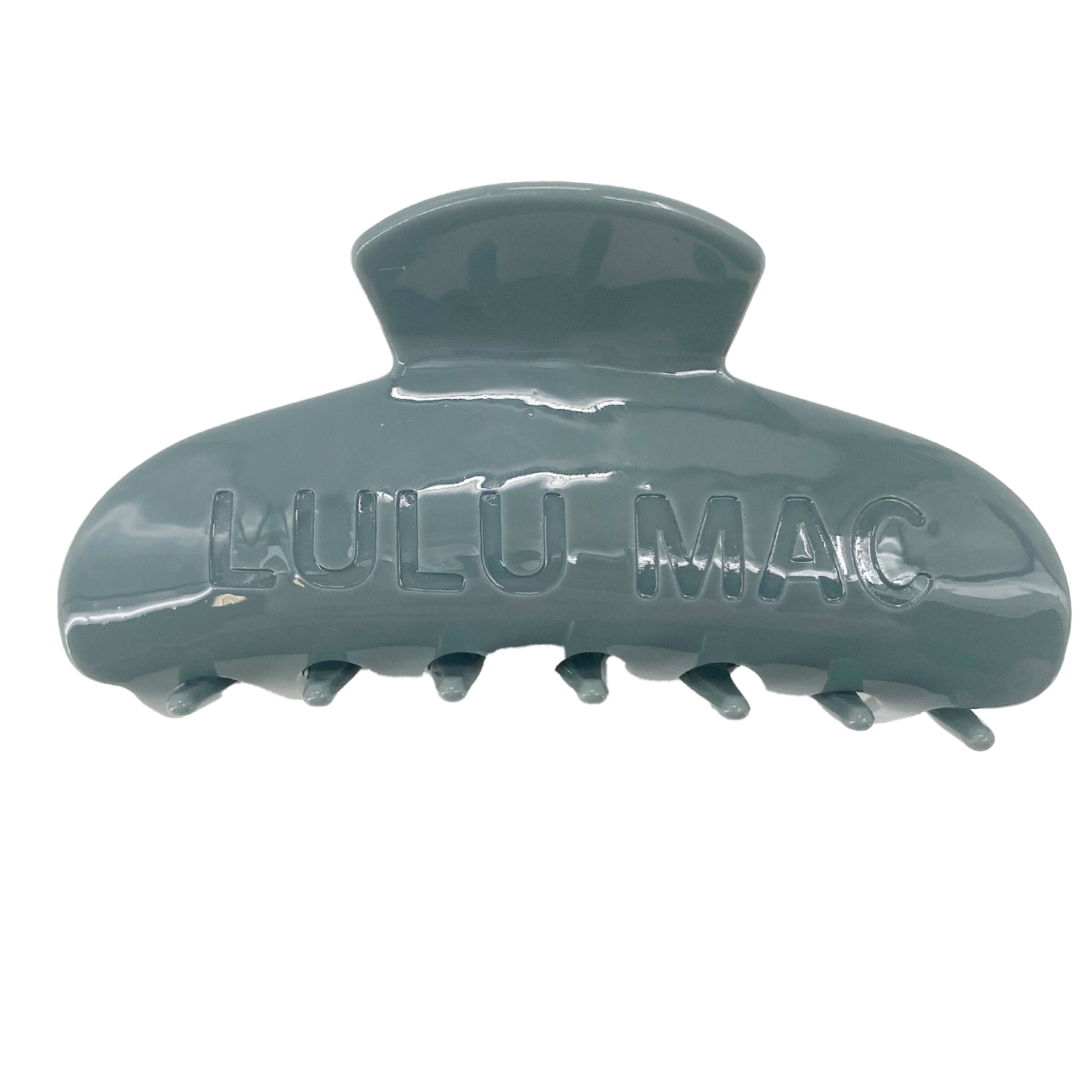 LULU MAC HAIR CLIPS-Grey