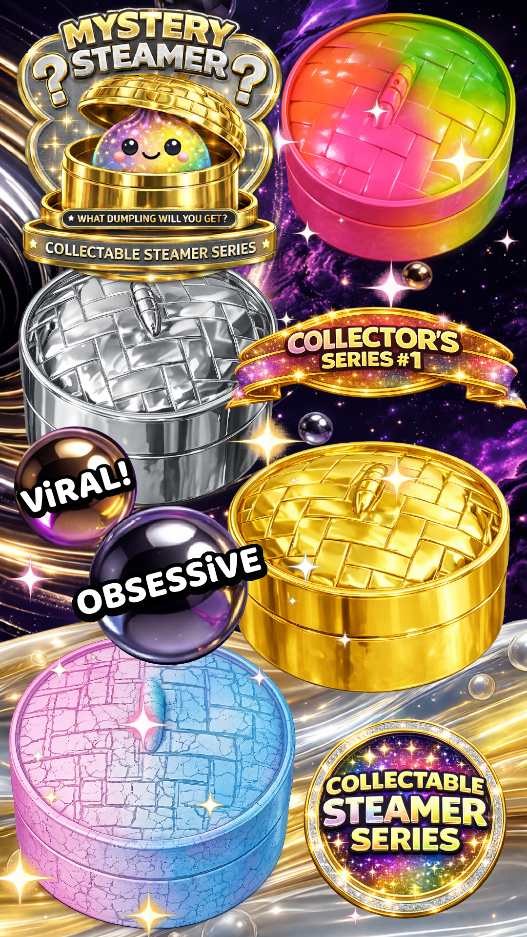 Mystery Dumpling Squishies - Ultra Rare Collection
