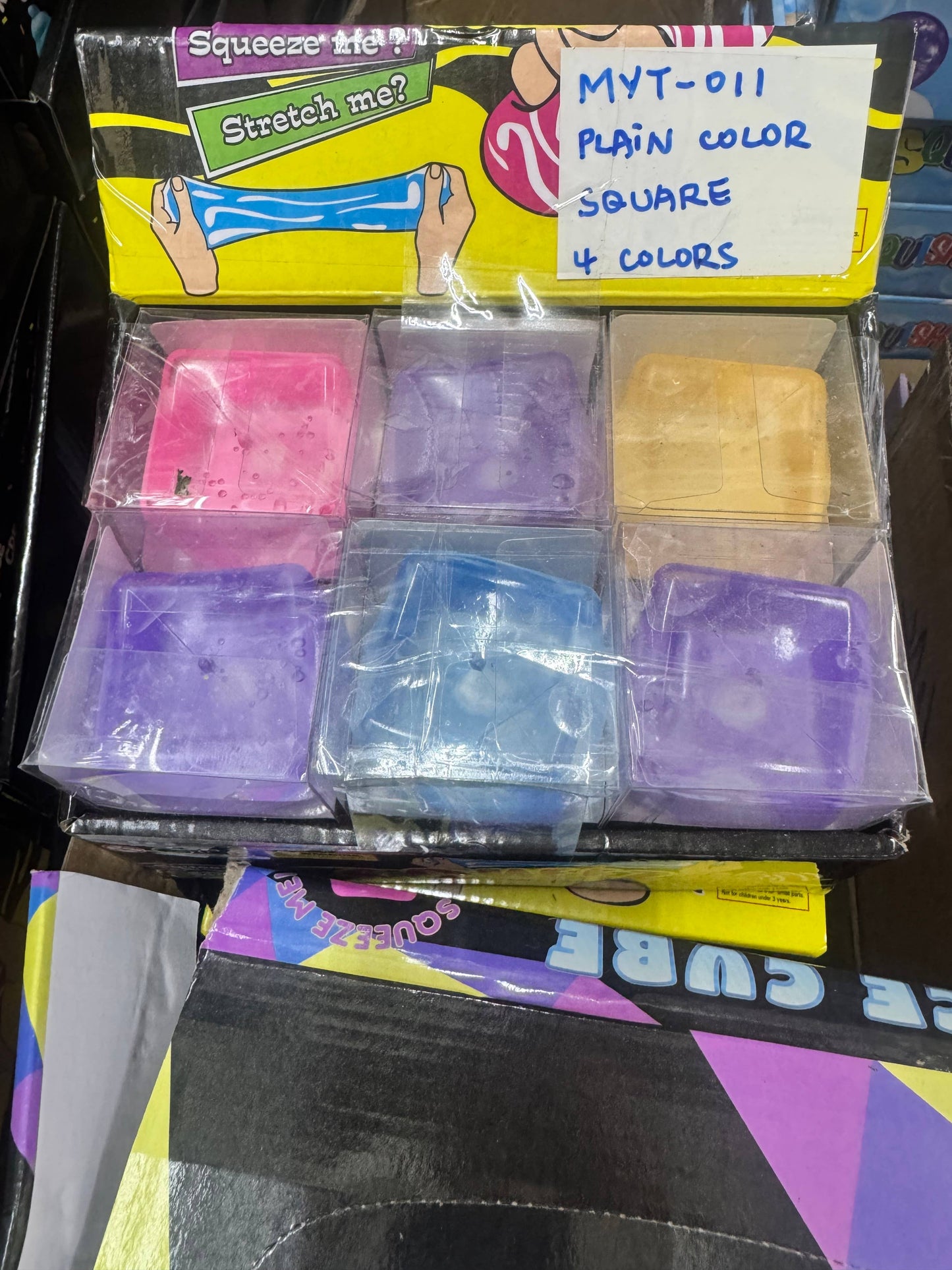 Squishy Nice Cube: Glitter