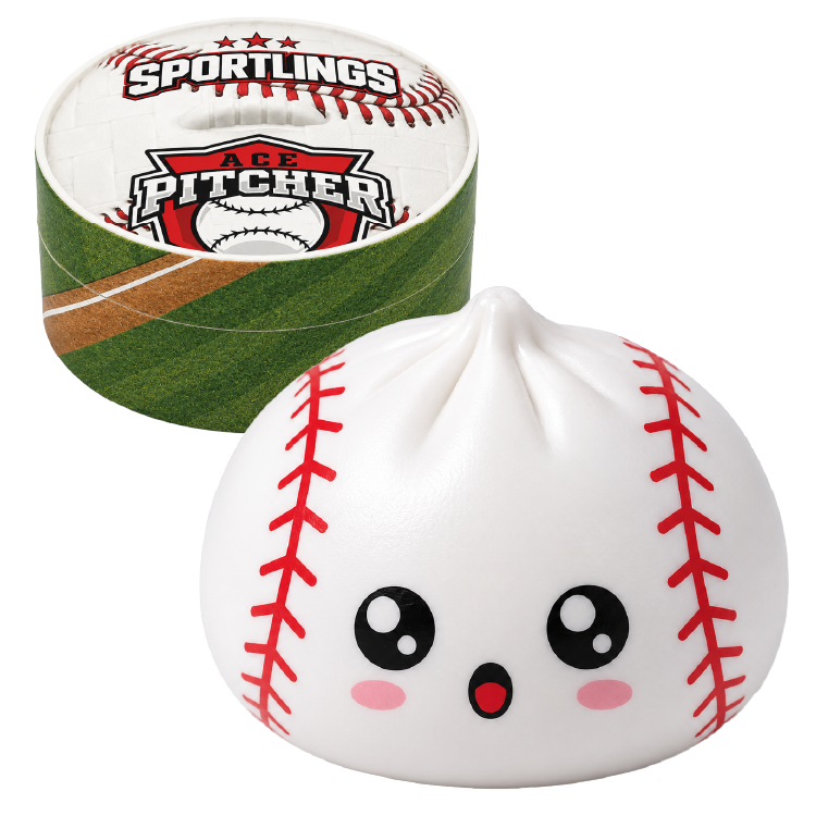Fun Doh Sports Dumpling Squishy Fidget Toy -